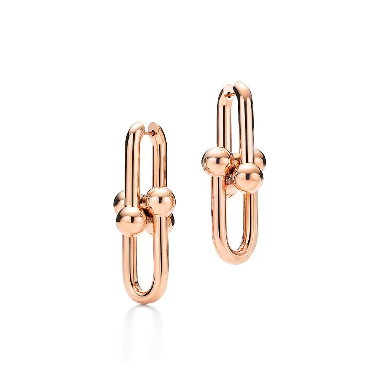 Tiffany & Co. Tiffany HardWear Extra Large Link Earrings in Rose Gold | ^ Earrings | Tiffany HardWear