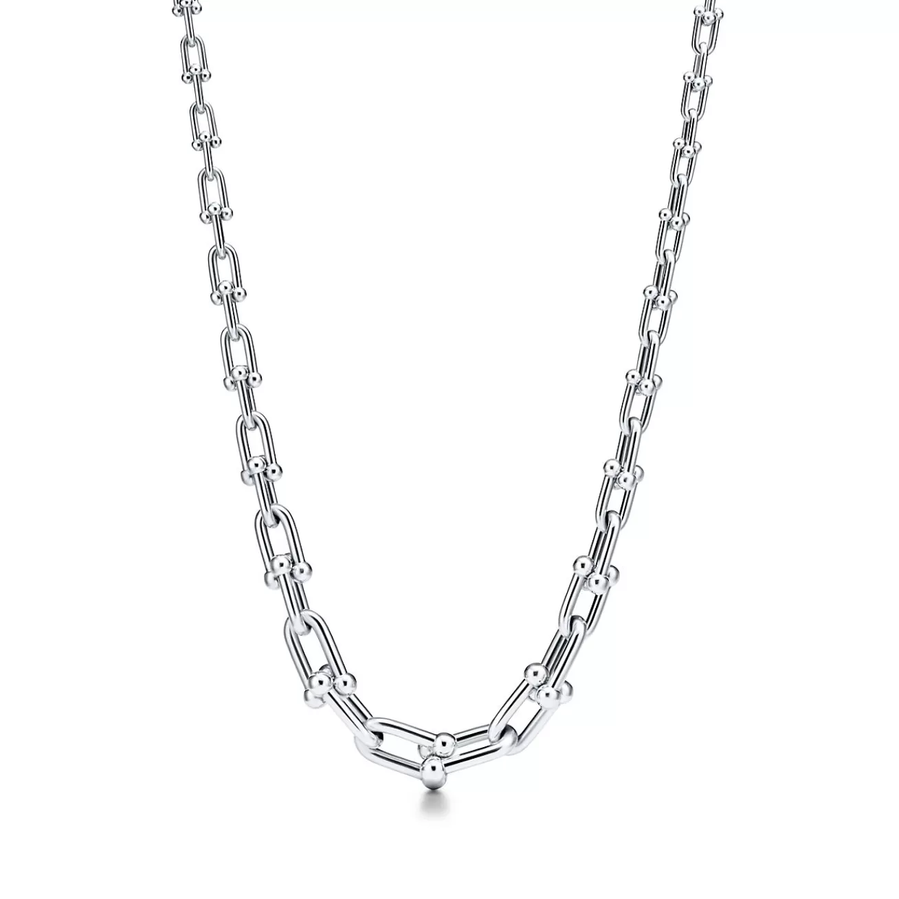 Tiffany & Co. Tiffany HardWear graduated link necklace in sterling silver. | ^ Necklaces & Pendants | Men's Jewelry