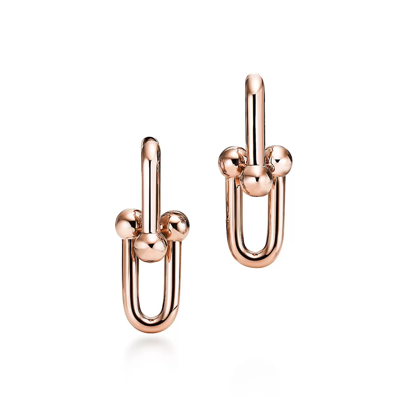 Tiffany & Co. Tiffany HardWear Large Link Earrings in Rose Gold | ^ Earrings | Gifts for Her