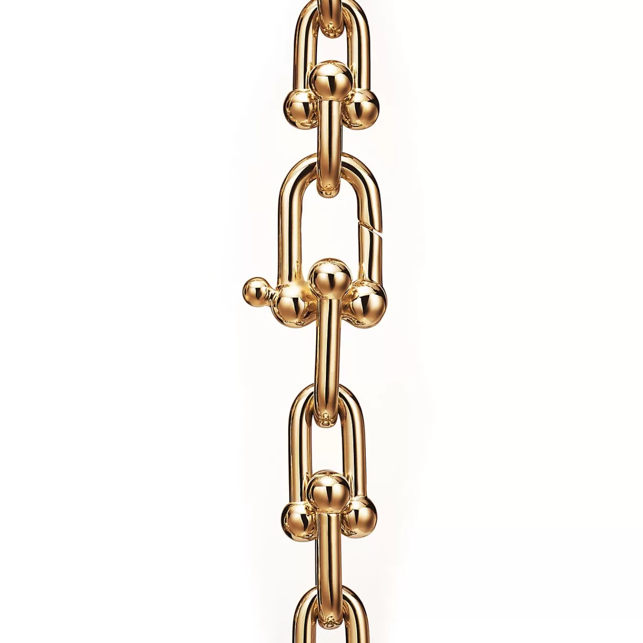 Tiffany & Co. Tiffany HardWear Medium Link Bracelet in Yellow Gold with Diamonds | ^ Bracelets | Men's Jewelry