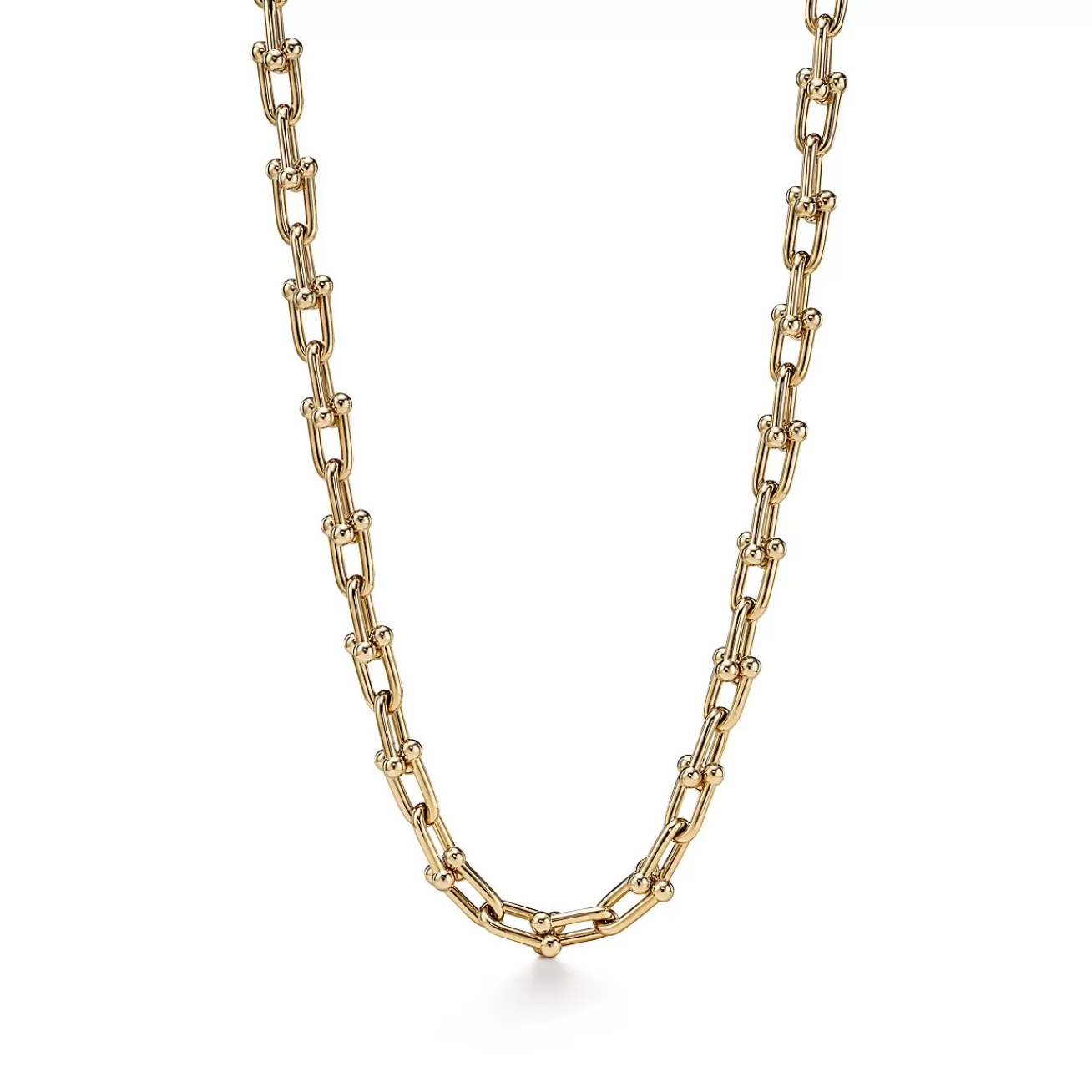 Tiffany & Co. Tiffany HardWear Medium Link Necklace in Yellow Gold | ^ Necklaces & Pendants | Men's Jewelry