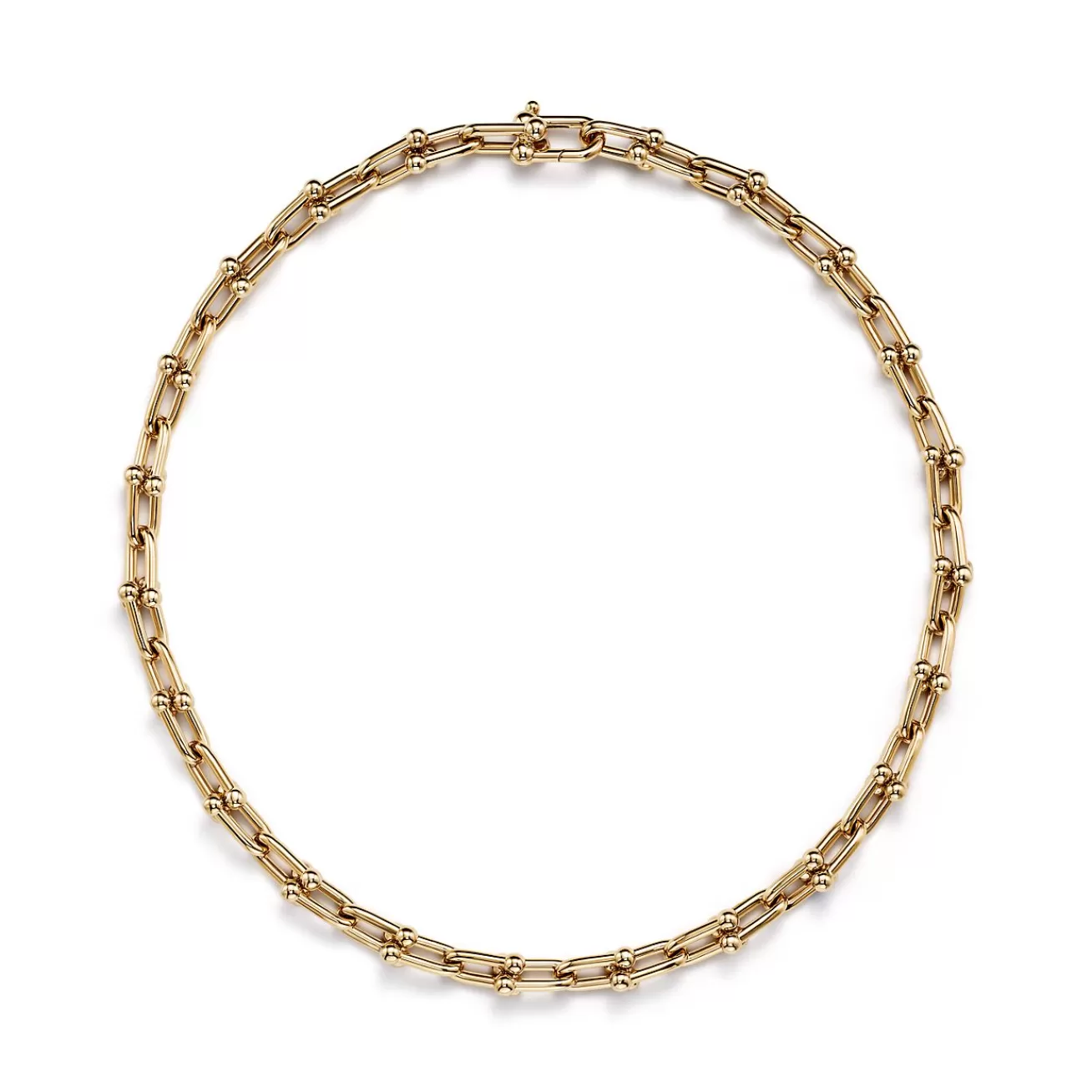 Tiffany & Co. Tiffany HardWear Medium Link Necklace in Yellow Gold | ^ Necklaces & Pendants | Men's Jewelry