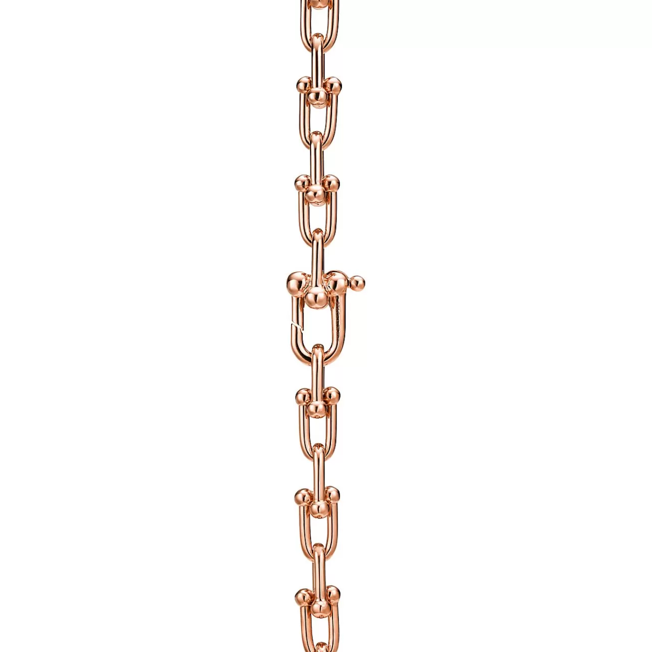 Tiffany & Co. Tiffany HardWear Small Link Necklace in Rose Gold | ^ Necklaces & Pendants | Rose Gold Jewelry