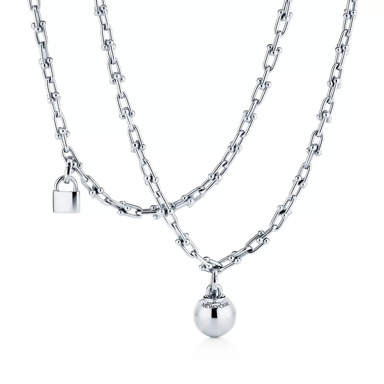 Tiffany & Co. Tiffany HardWear Small Wrap Necklace in Sterling Silver | ^ Necklaces & Pendants | Men's Jewelry