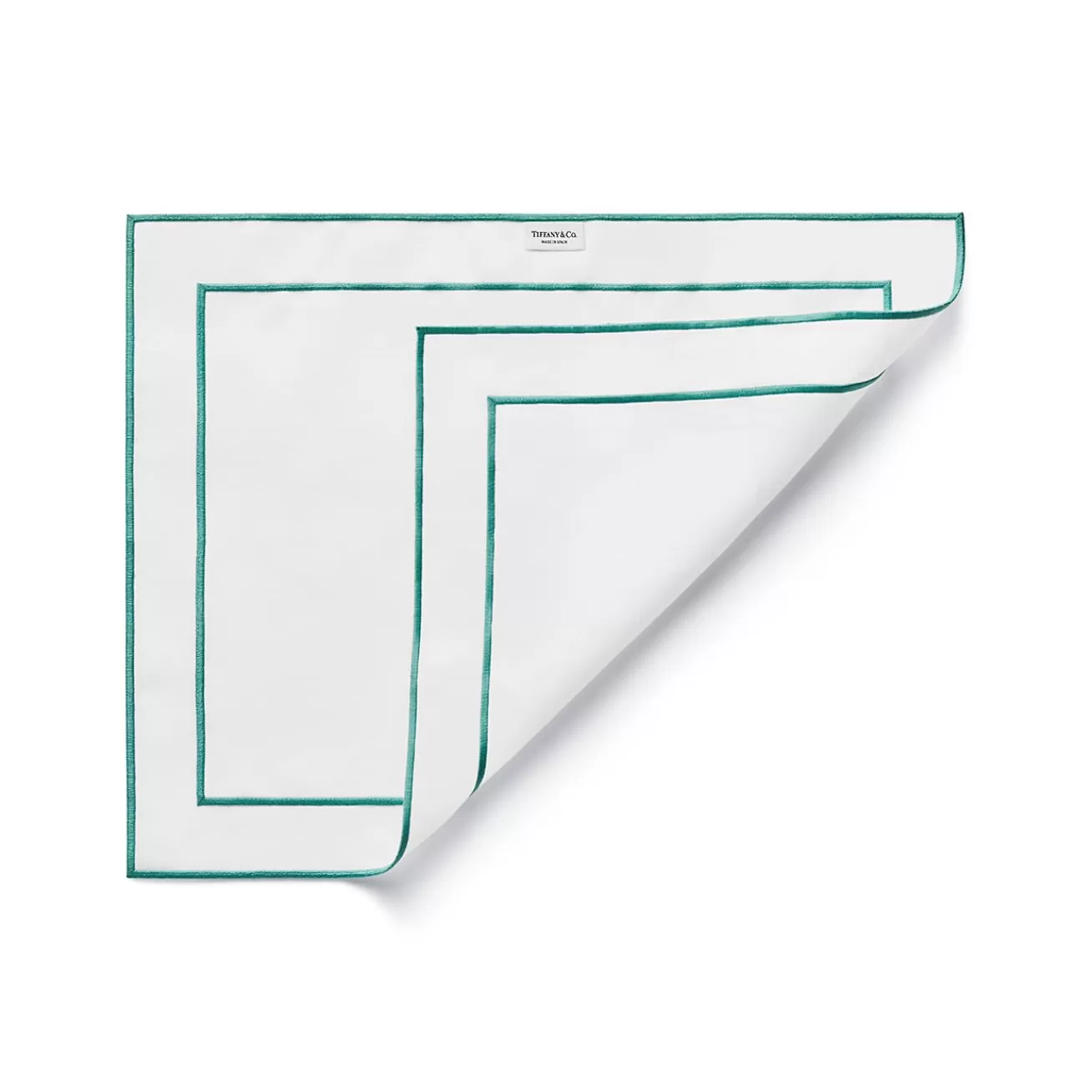 Tiffany & Co. Tiffany Home Essentials Embroidered Placemats in Linen, Set of Four | ^ The Home | Housewarming Gifts