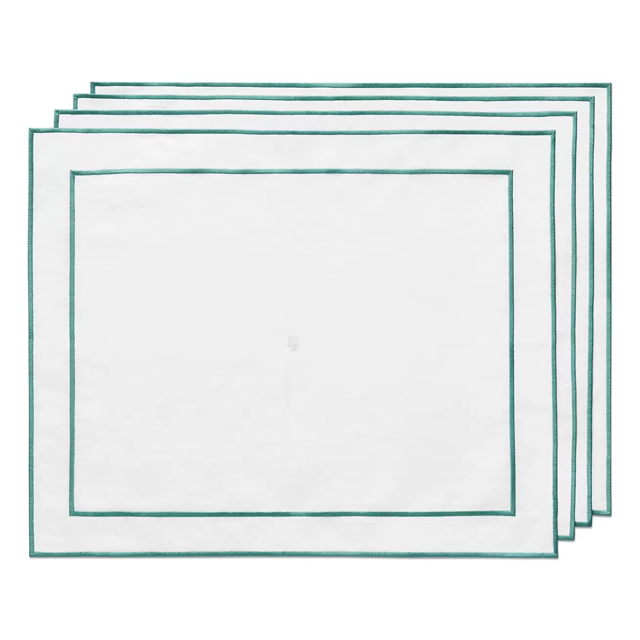 Tiffany & Co. Tiffany Home Essentials Embroidered Placemats in Linen, Set of Four | ^ Tiffany Blue® Gifts | Decor