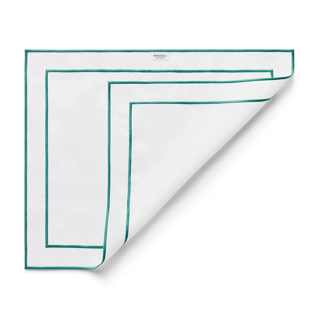 Tiffany & Co. Tiffany Home Essentials Embroidered Placemats in Linen, Set of Four | ^ Tiffany Blue® Gifts | Decor