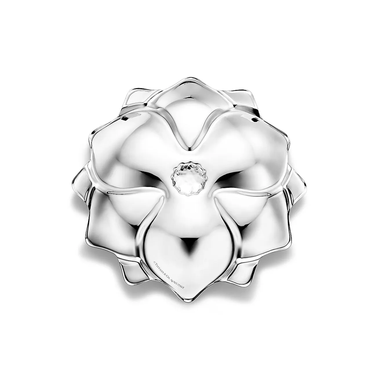 Tiffany & Co. Tiffany Home Essentials Magnolia Vide Poche in Sterling Silver | ^ Decor