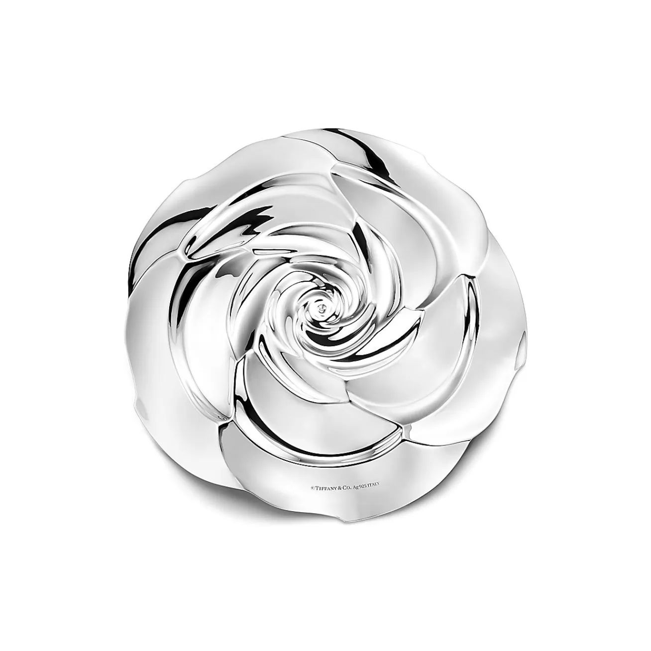 Tiffany & Co. Tiffany Home Essentials Rose Vide Poche in Sterling Silver | ^ The Home | Housewarming Gifts