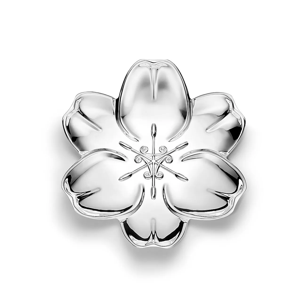 Tiffany & Co. Tiffany Home Essentials Tulip Vide Poche in Sterling Silver | ^ The Home | Housewarming Gifts