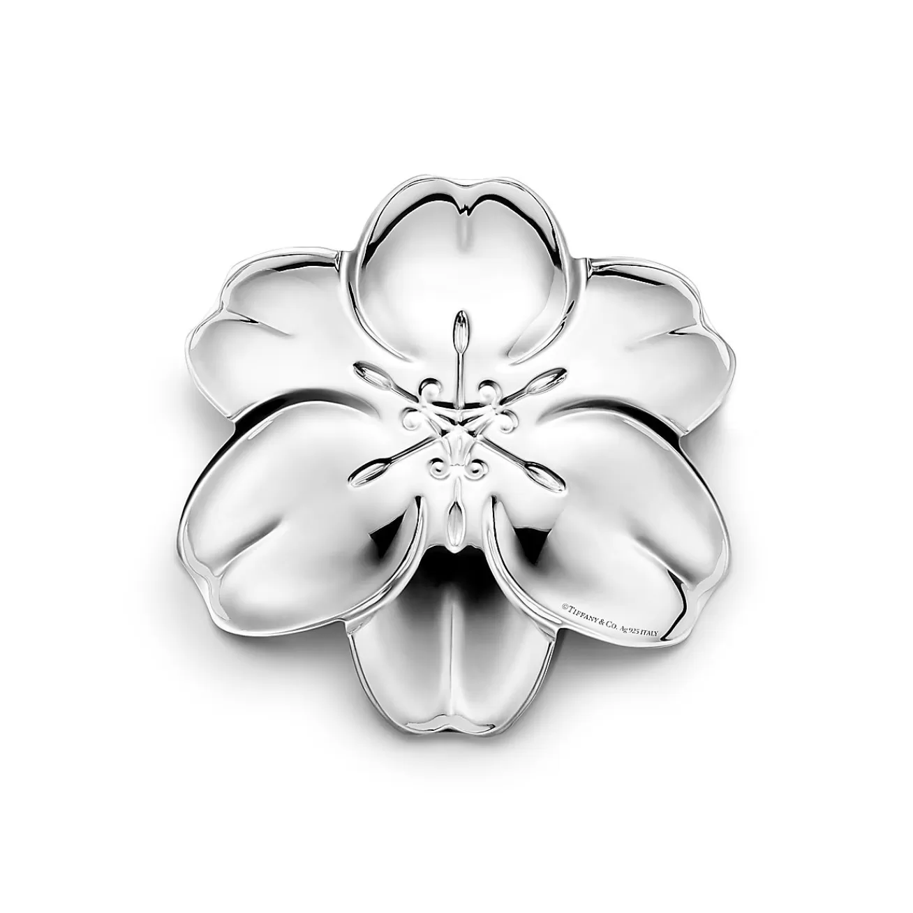 Tiffany & Co. Tiffany Home Essentials Tulip Vide Poche in Sterling Silver | ^ The Home | Housewarming Gifts
