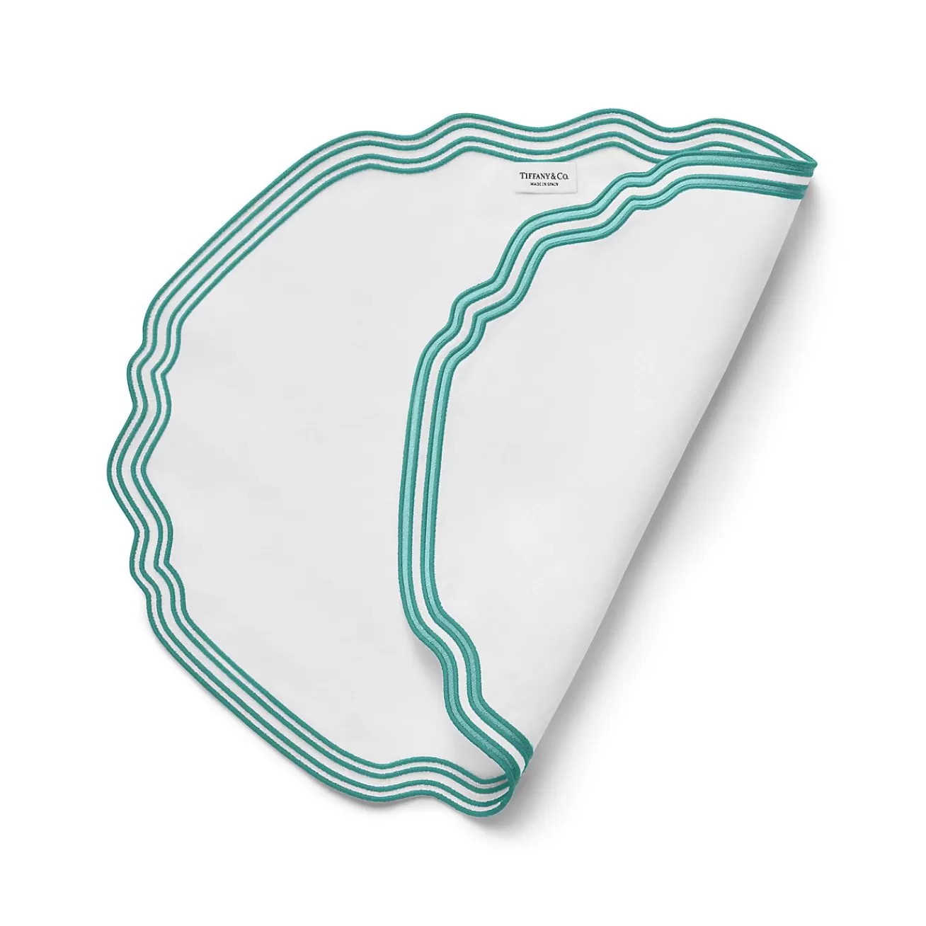 Tiffany & Co. Tiffany Home Essentials Wave Placemats in Linen, Set of Four | ^ Decor | Table Linens