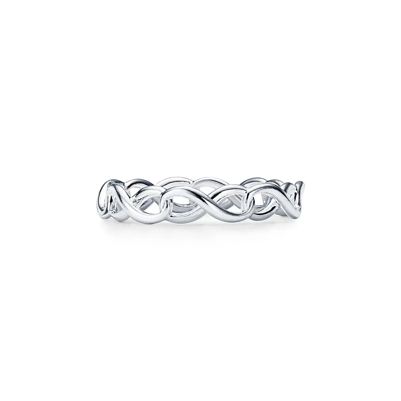 Tiffany & Co. Tiffany Infinity narrow band ring in sterling silver | ^ Rings | Sterling Silver Jewelry