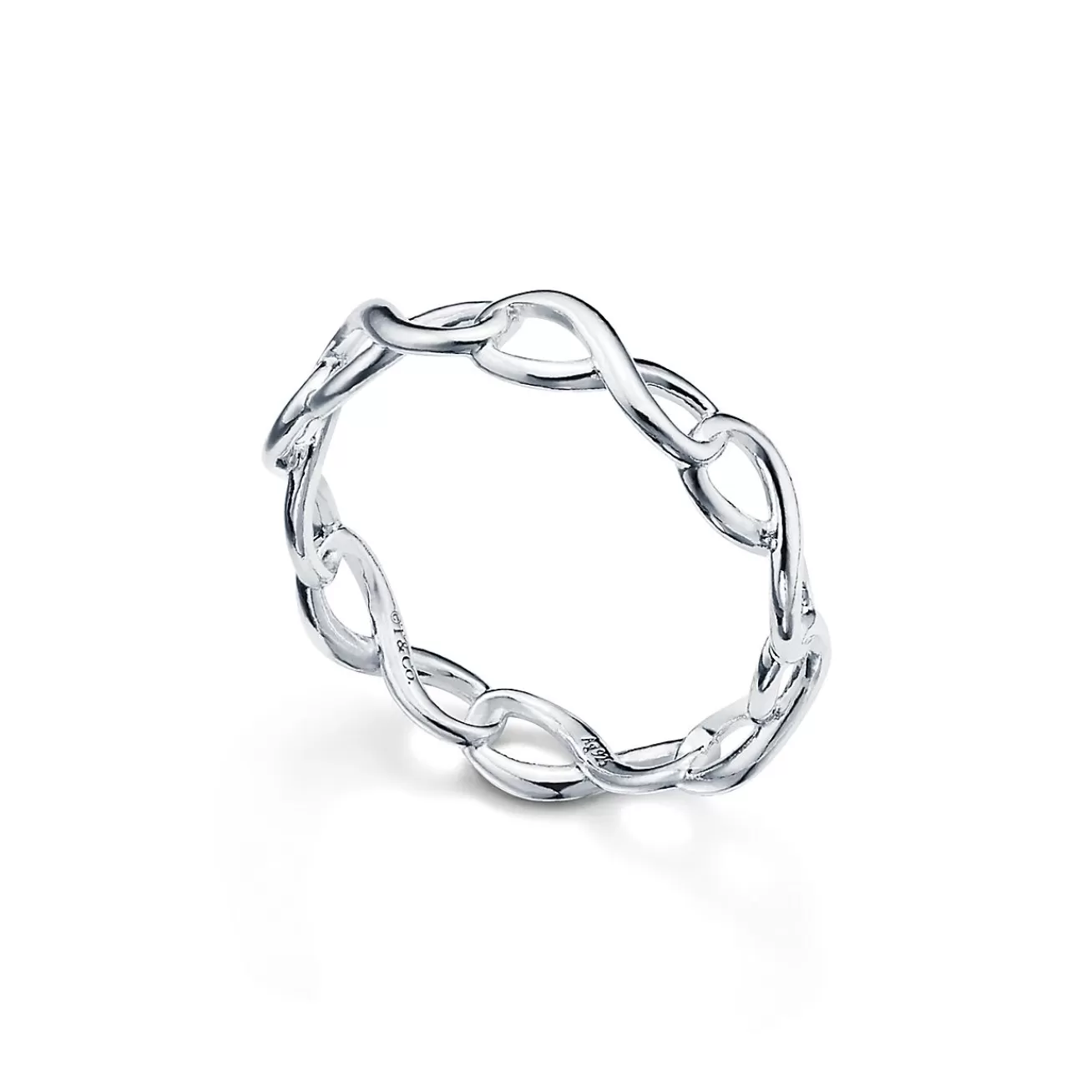 Tiffany & Co. Tiffany Infinity narrow band ring in sterling silver | ^ Rings | Sterling Silver Jewelry