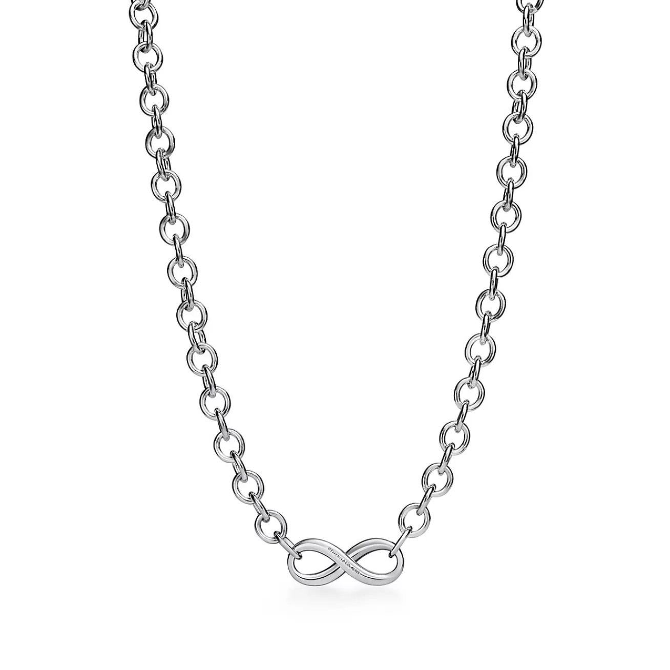Tiffany & Co. Tiffany Infinity Necklace in Sterling Silver | ^ Necklaces & Pendants | Bold Silver Jewelry