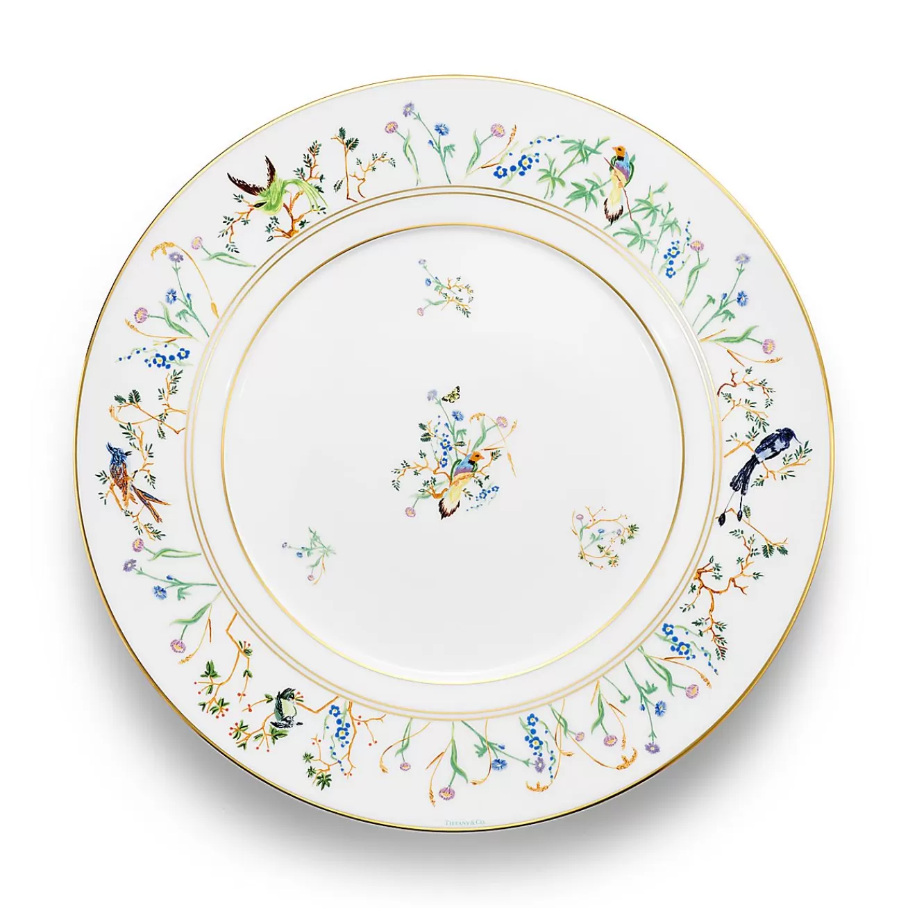 Tiffany & Co. Tiffany Jardin Charger Plate in Porcelain | ^ The Home | Housewarming Gifts