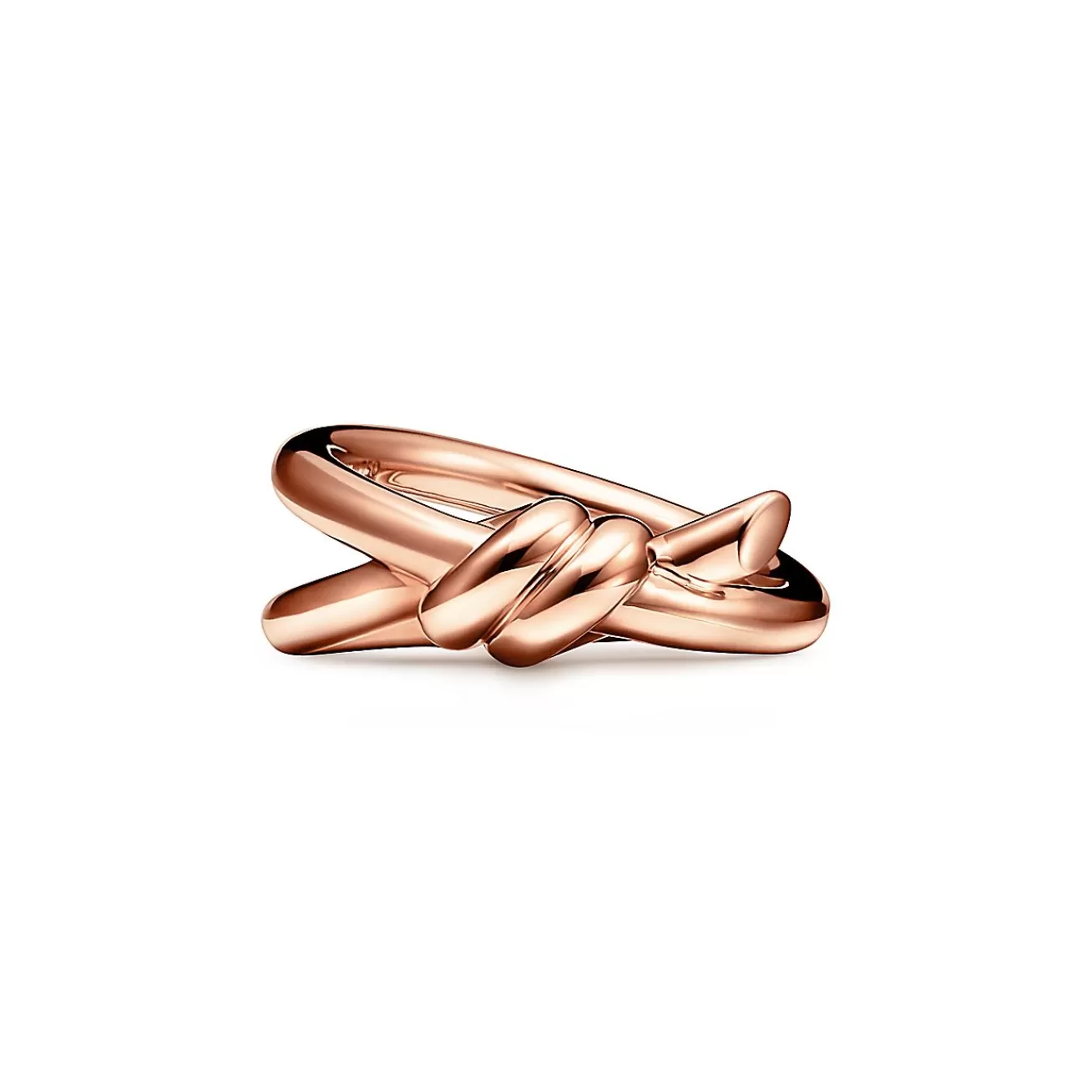 Tiffany & Co. Tiffany Knot Double Row Ring in Rose Gold | ^ Rings | Men's Jewelry