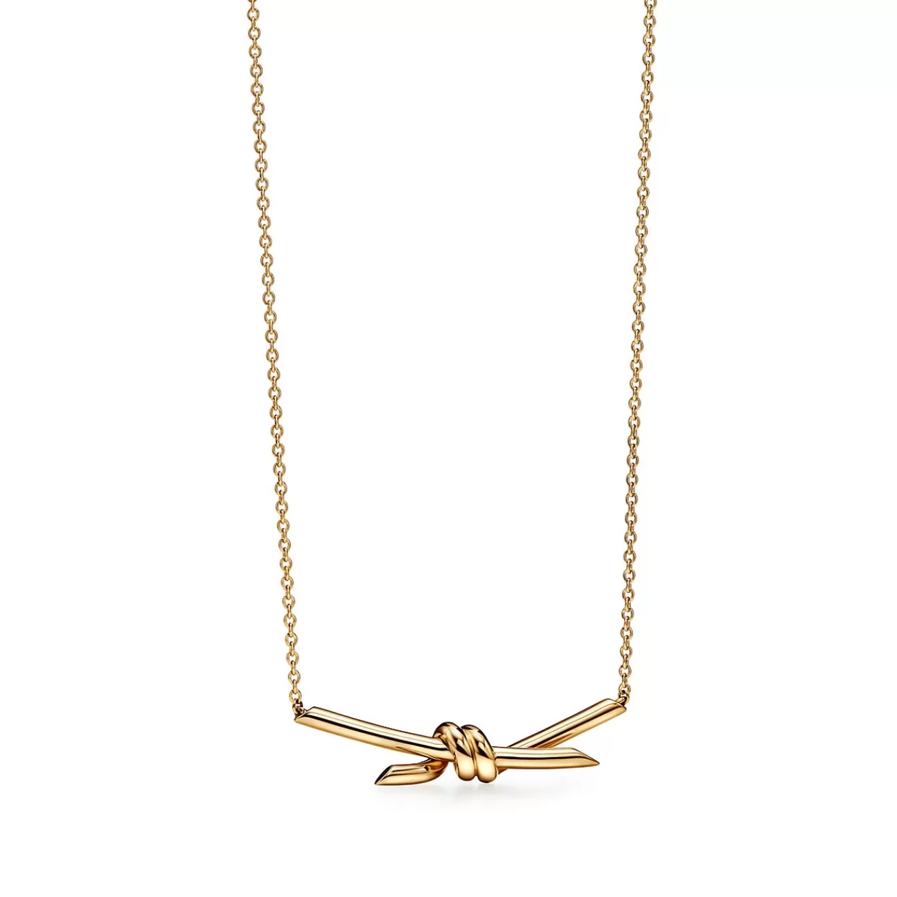 Tiffany & Co. Tiffany Knot Pendant in Yellow Gold | ^ Necklaces & Pendants | Men's Jewelry