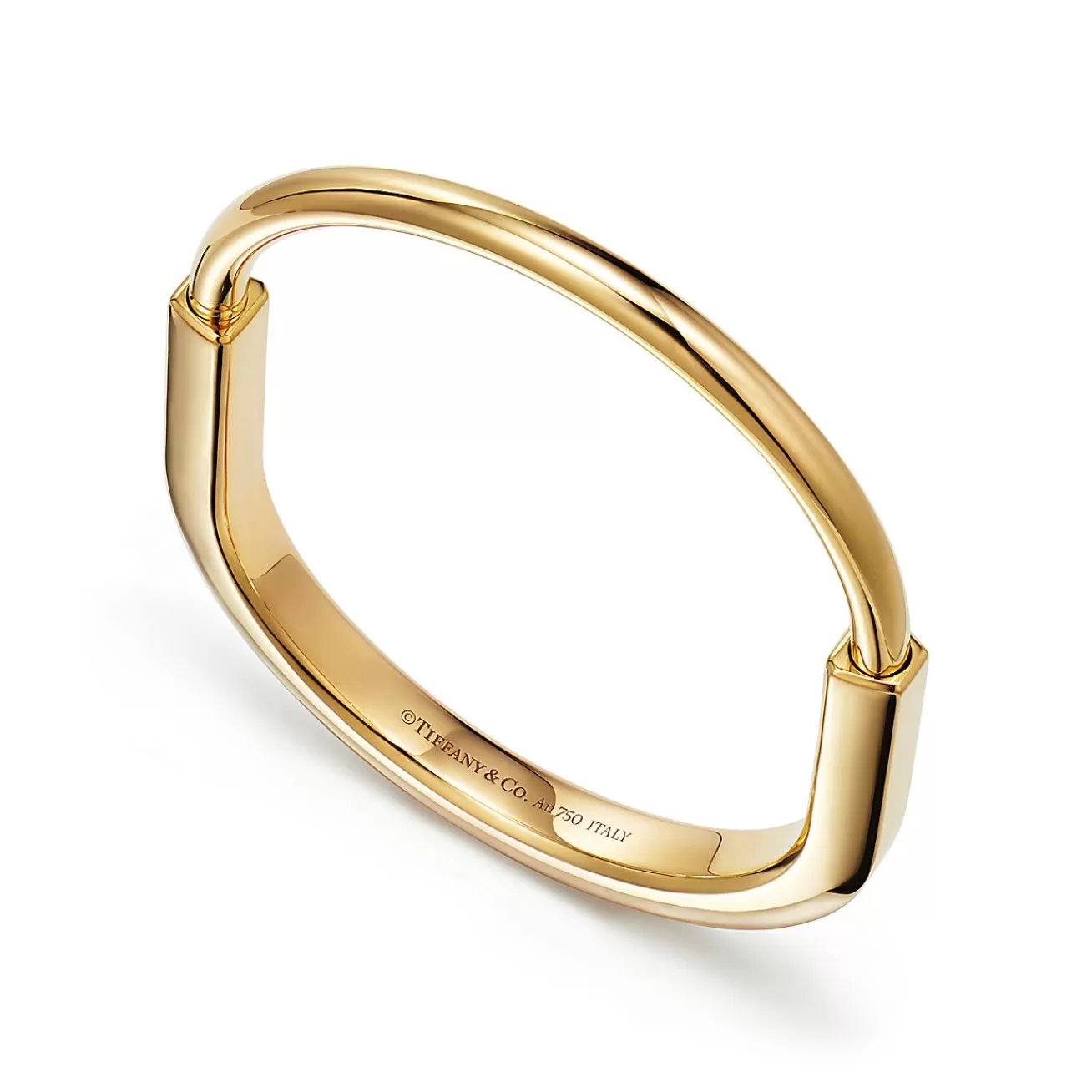 Tiffany & Co. Tiffany Lock Bangle in Yellow Gold | ^ Bracelets | Men's Jewelry