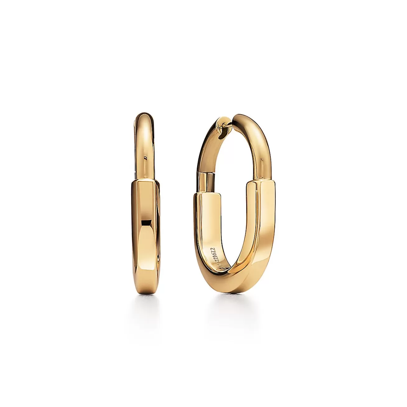 Tiffany & Co. Tiffany Lock Earrings in Yellow Gold, Medium | ^ Earrings | Gifts for Her