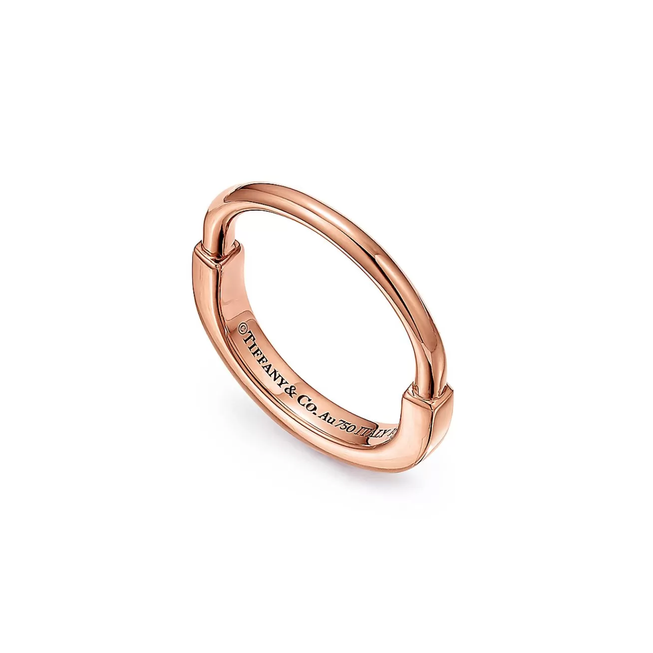 Tiffany & Co. Tiffany Lock Ring in Rose Gold | ^ Rings | Stacking Rings