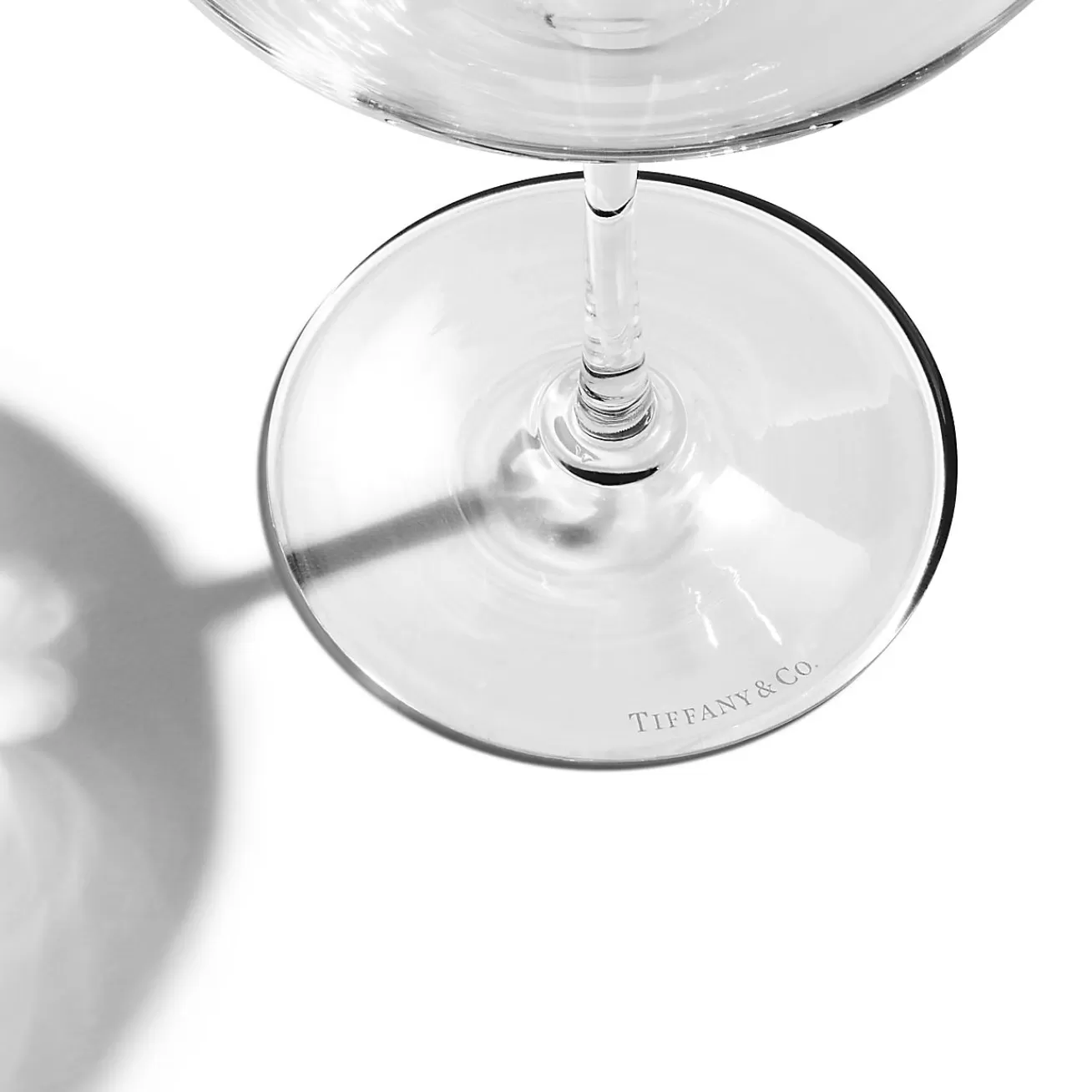 Tiffany & Co. Tiffany Moderne Burgundy Wine Glass in Glass | ^ The Home | Housewarming Gifts