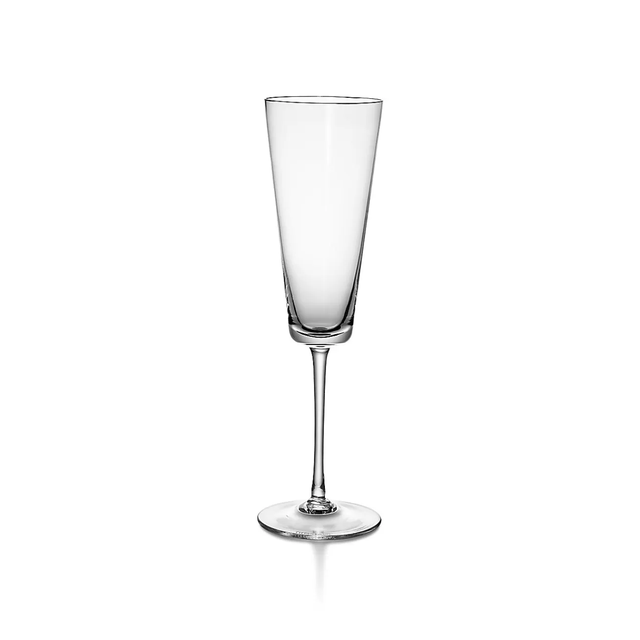 Tiffany & Co. Tiffany Moderne Champagne Glass in Glass | ^ The Home | Housewarming Gifts