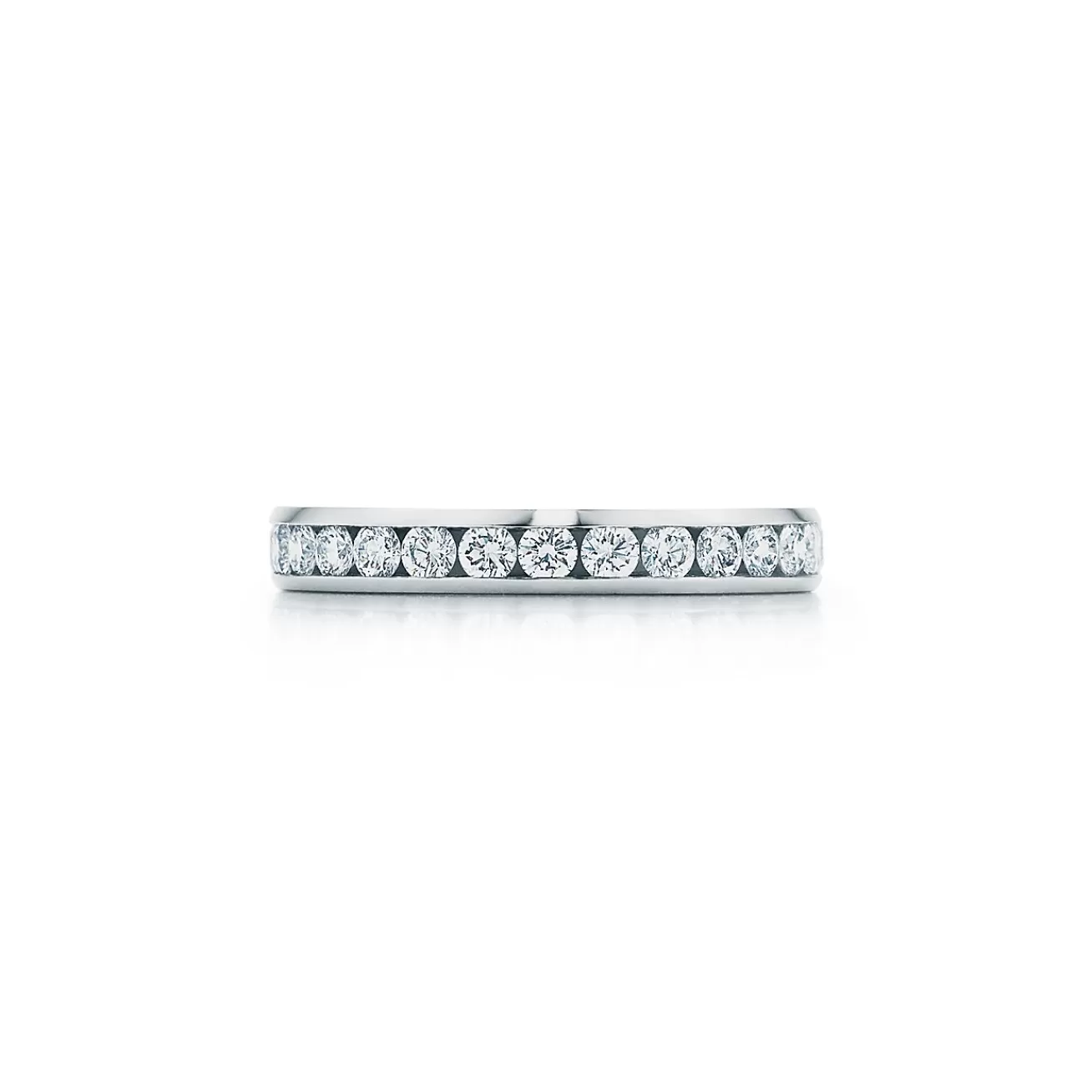 Tiffany & Co. Tiffany® Platinum Diamond Wedding Band | ^Women Rings | Platinum Jewelry