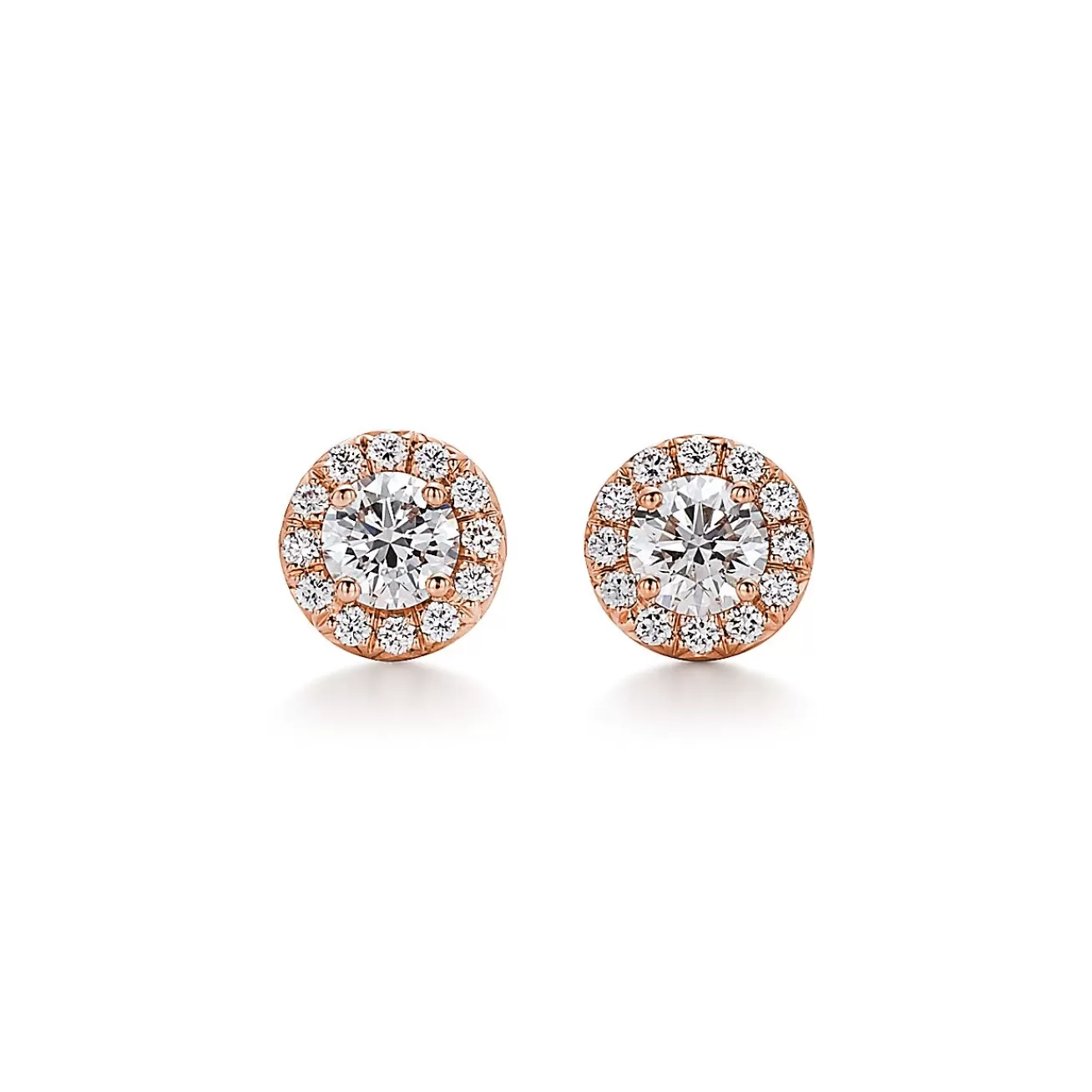 Tiffany & Co. Tiffany Soleste® earrings in 18k rose gold with diamonds. | ^ Earrings | Gifts for Her