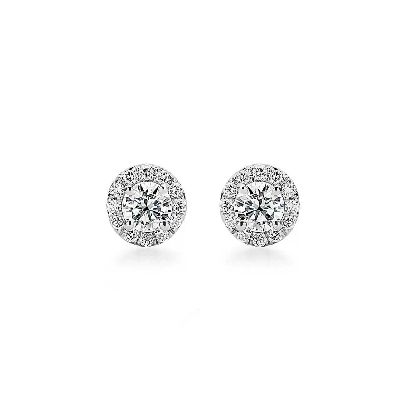 Tiffany & Co. Tiffany Soleste® earrings in platinum with diamonds. | ^ Earrings | Gifts for Her