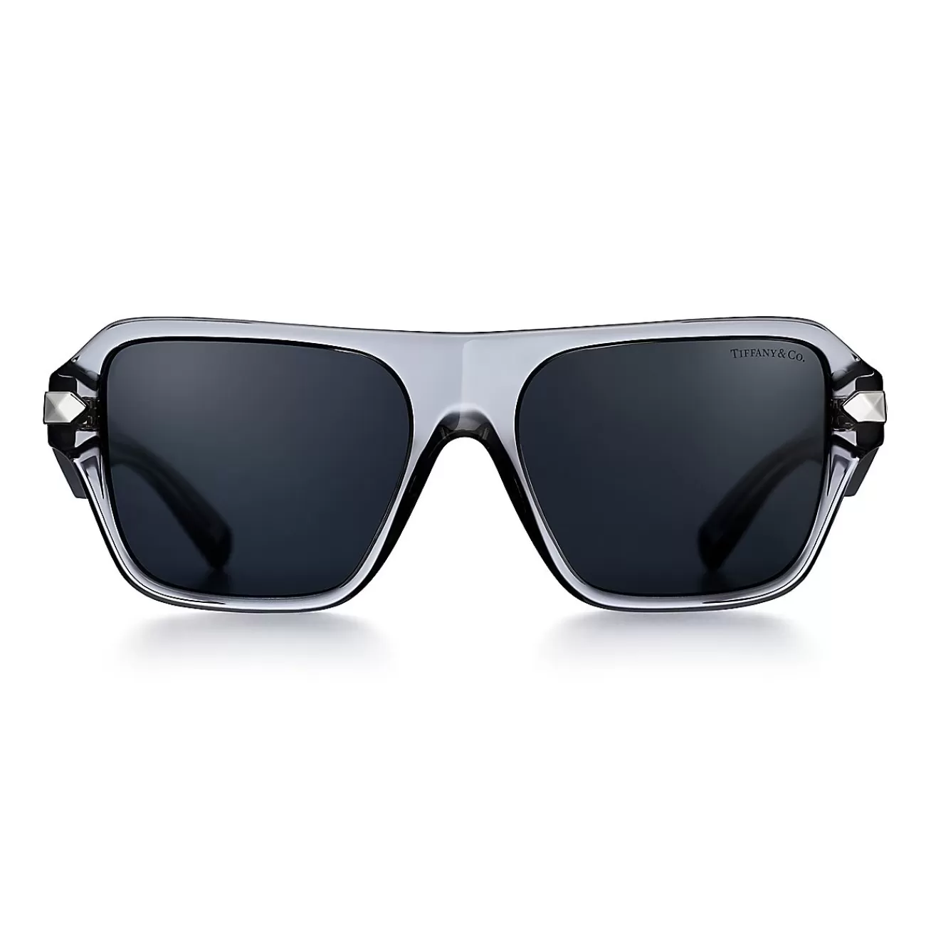 Tiffany & Co. Tiffany Sunglasses in Dark Gray Acetate with Gray Lenses | ^Women Sunglasses | Women's Accessories