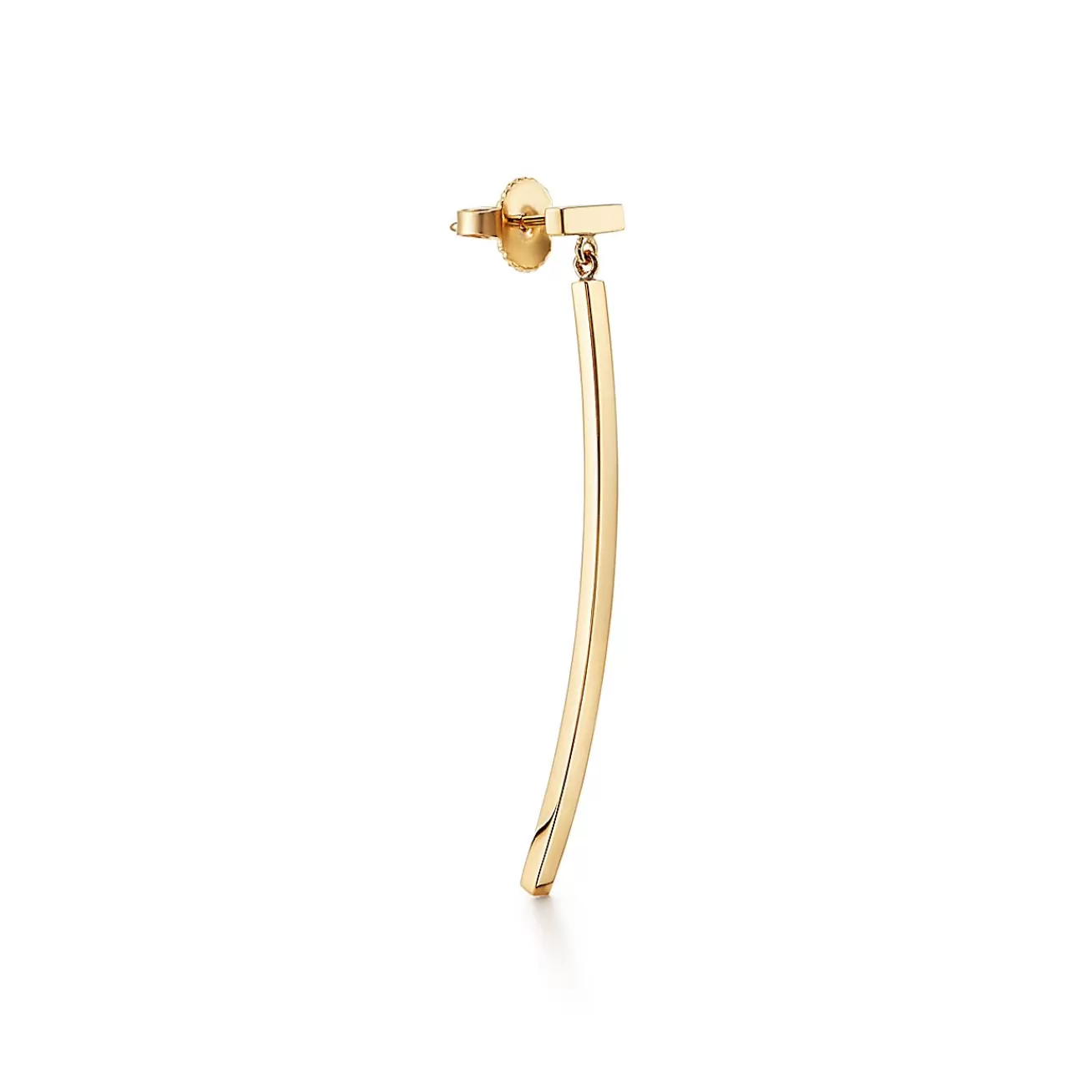 Tiffany & Co. Tiffany T bar earrings in 18k gold. | ^ Earrings | Gold Jewelry