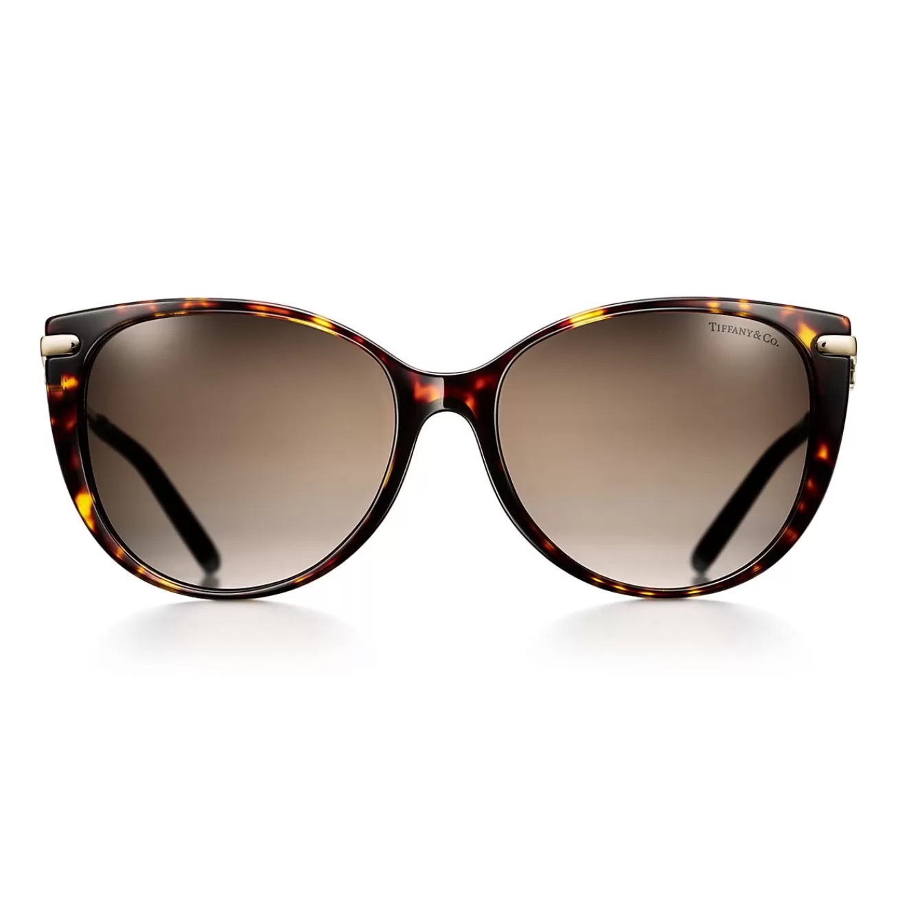 Tiffany & Co. Tiffany T Cat Eye Sunglasses in Tortoise Acetate with Mother-of-pearl | ^ Tiffany T | Sunglasses