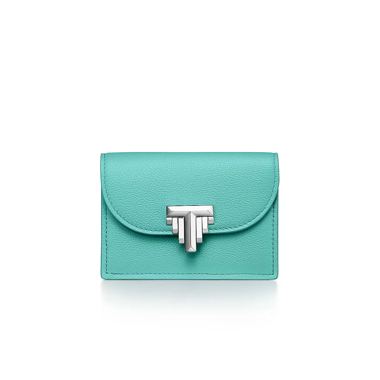 Tiffany & Co. Tiffany T Deco Flap Card Holder in Tiffany Blue® Leather | ^Women Gifts for Her | Her