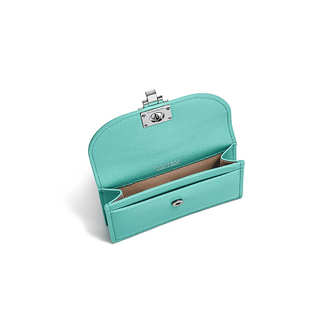 Tiffany & Co. Tiffany T Deco Flap Card Holder in Tiffany Blue® Leather | ^Women Gifts for Her | Her