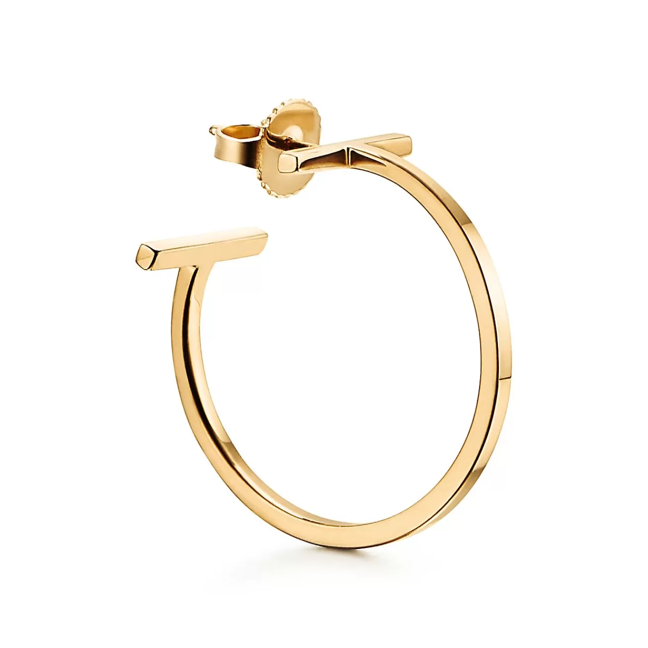 Tiffany & Co. Tiffany T hoop earrings in 18k gold, medium. | ^ Earrings | Gifts for Her