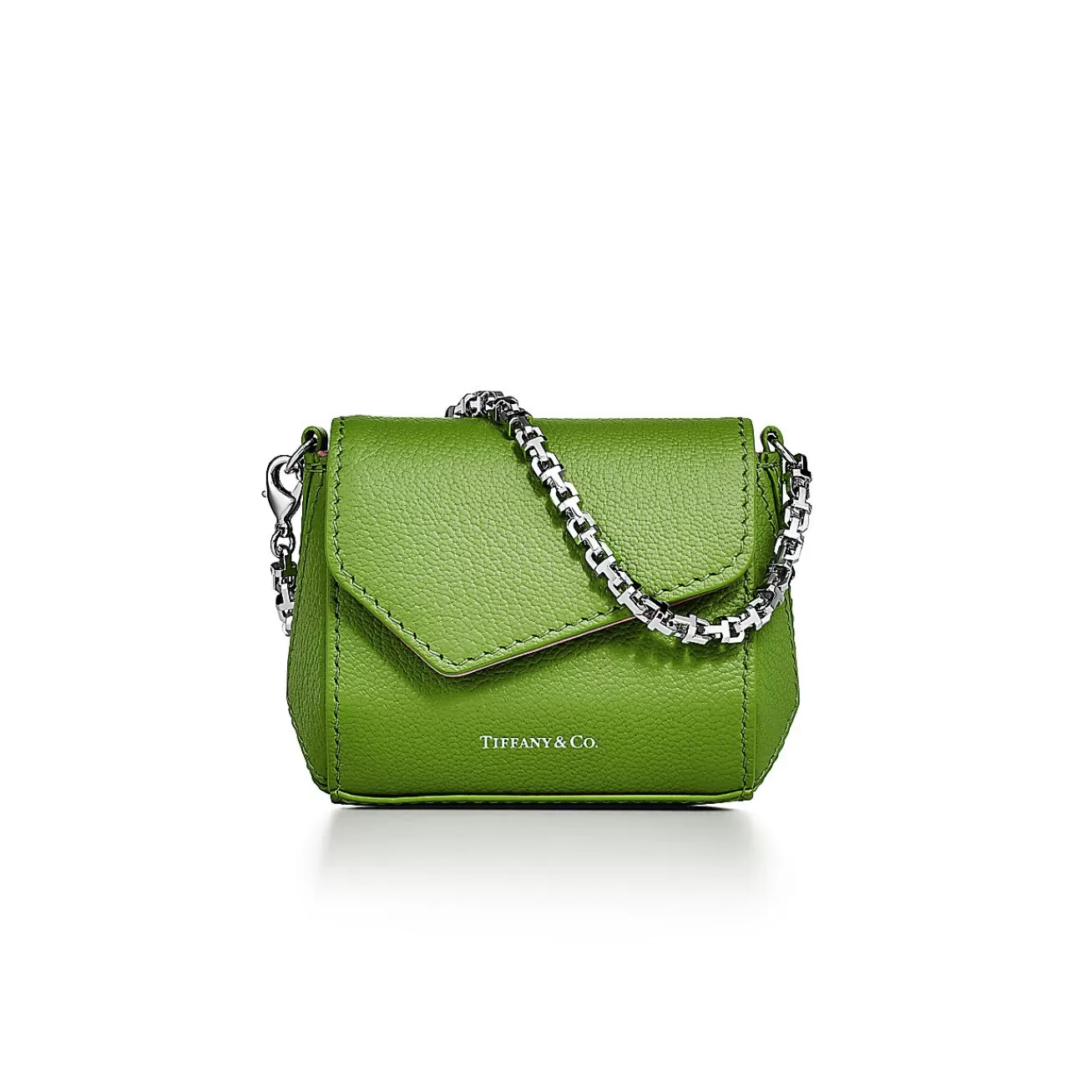 Tiffany & Co. Tiffany T Nano Bag in Peridot Green Leather | ^Women Small Leather Goods | Women's Accessories