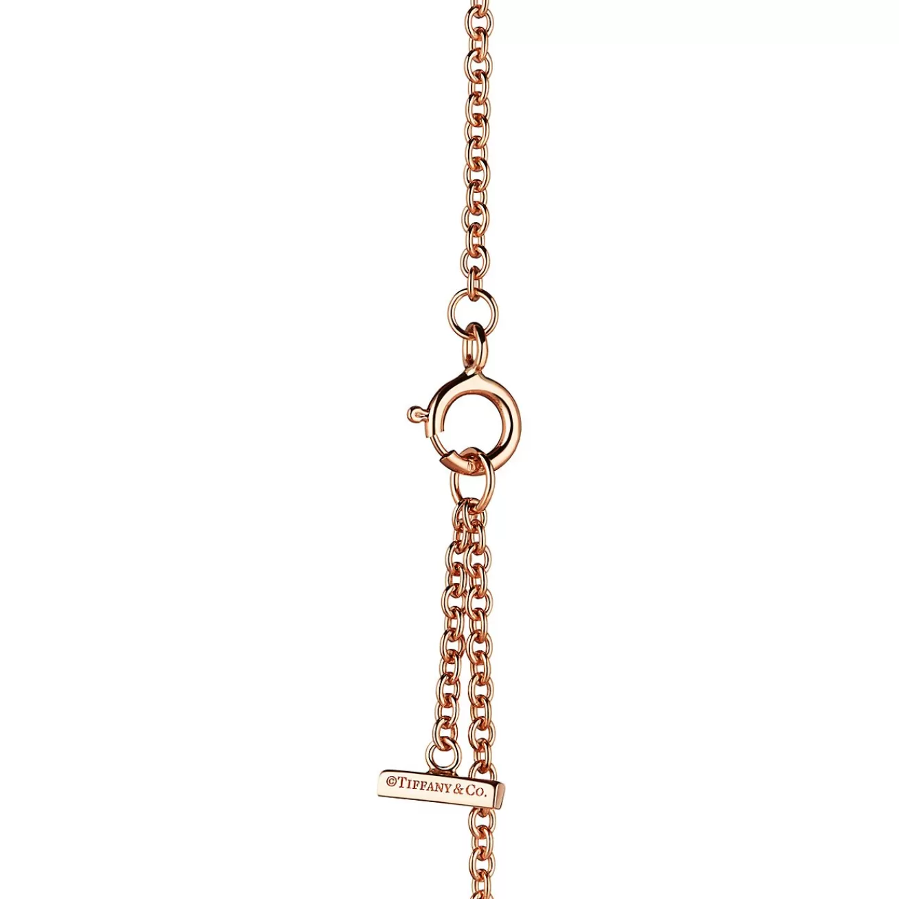 Tiffany & Co. Tiffany T smile bracelet in 18k rose gold with diamonds, medium. | ^ Bracelets | Rose Gold Jewelry
