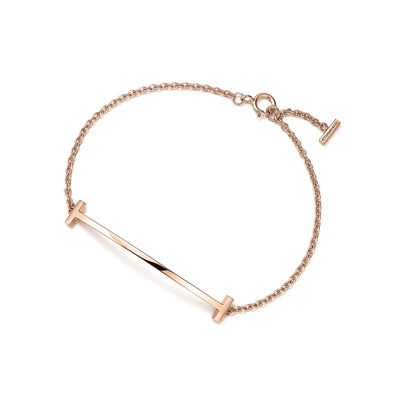 Tiffany & Co. Tiffany T Smile Bracelet in Rose Gold | ^ Bracelets | Men's Jewelry