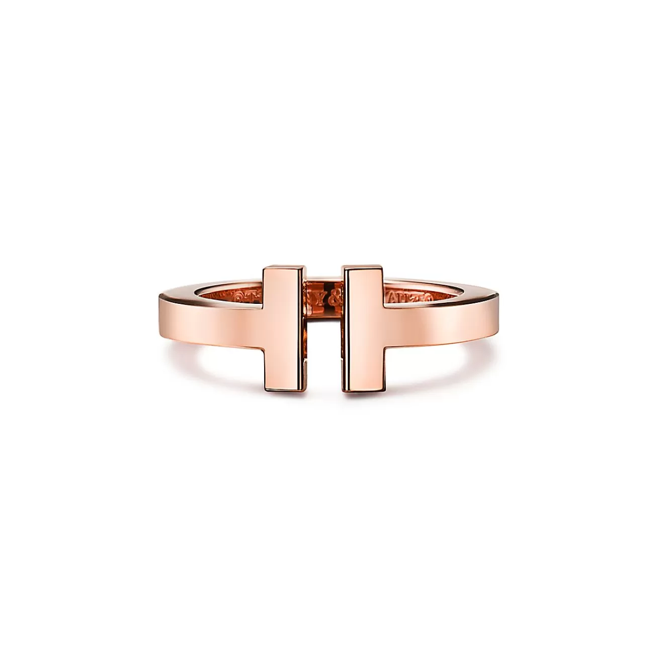 Tiffany & Co. Tiffany T Square Ring in Rose Gold | ^ Rings | Men's Jewelry