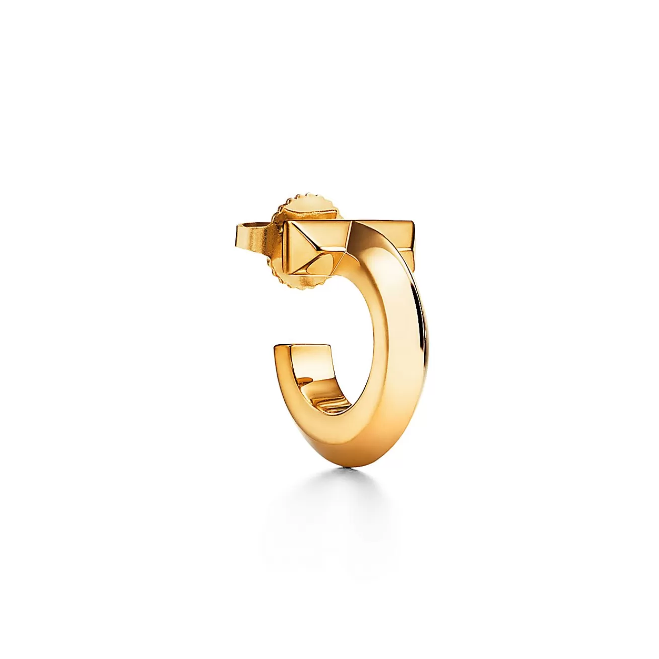 Tiffany & Co. Tiffany T T1 Hoop Earrings in Yellow Gold | ^ Earrings | Hoop Earrings