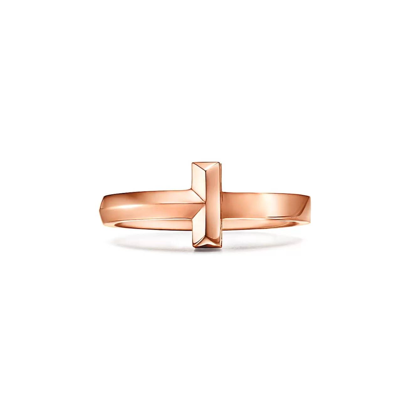 Tiffany & Co. Tiffany T T1 Ring in Rose Gold, 2.5 mm | ^ Rings | Men's Jewelry