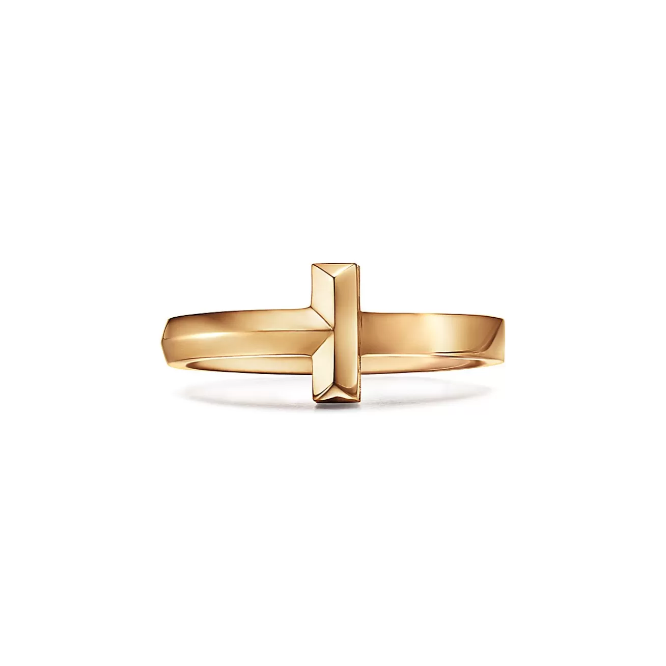 Tiffany & Co. Tiffany T T1 Ring in Yellow Gold, 2.5 mm Wide | ^ Rings | Men's Jewelry