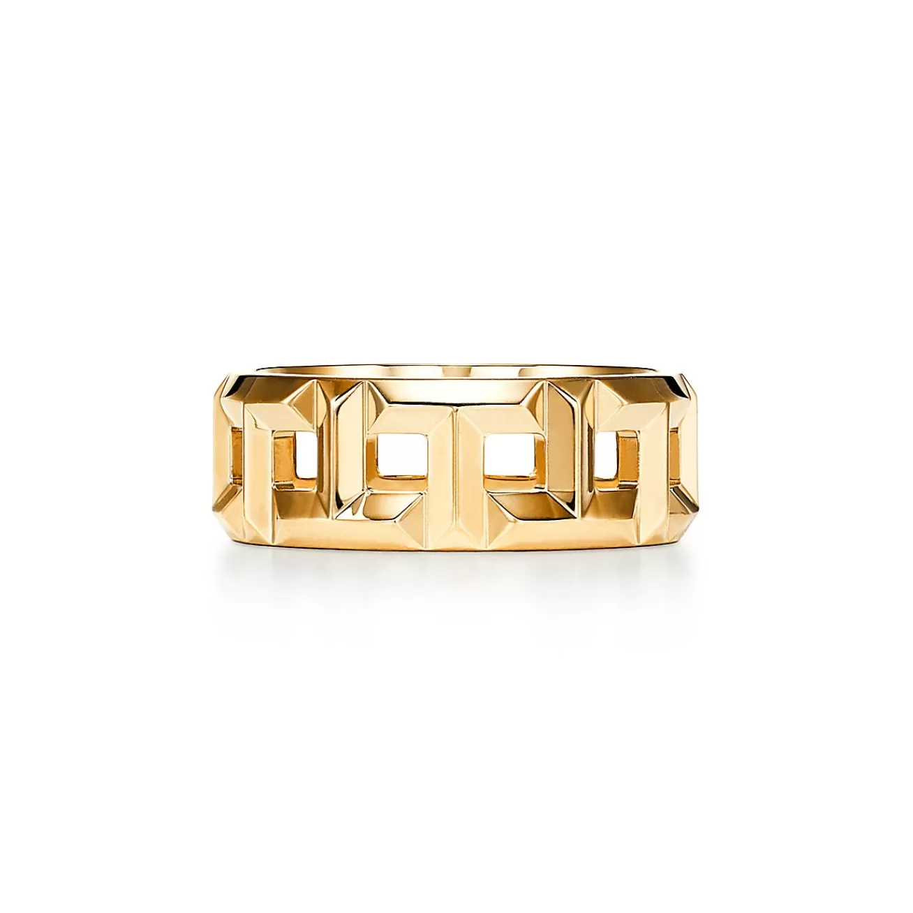 Tiffany & Co. Tiffany T True 8 mm ring in 18k gold. | ^ Rings | Men's Jewelry