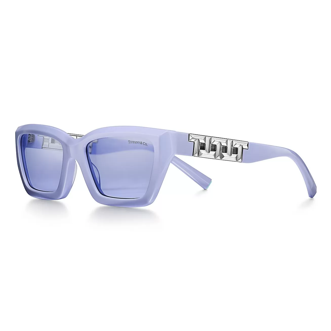 Tiffany & Co. Tiffany T True Sunglasses in Violet Acetate with Violet Lenses | ^Women Tiffany T | Sunglasses