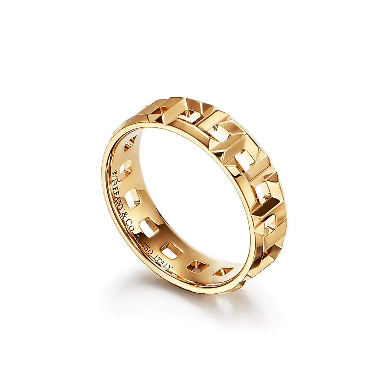 Tiffany & Co. Tiffany T True wide ring in 18k gold, 5.5 mm wide. | ^Women Rings | Men's Jewelry