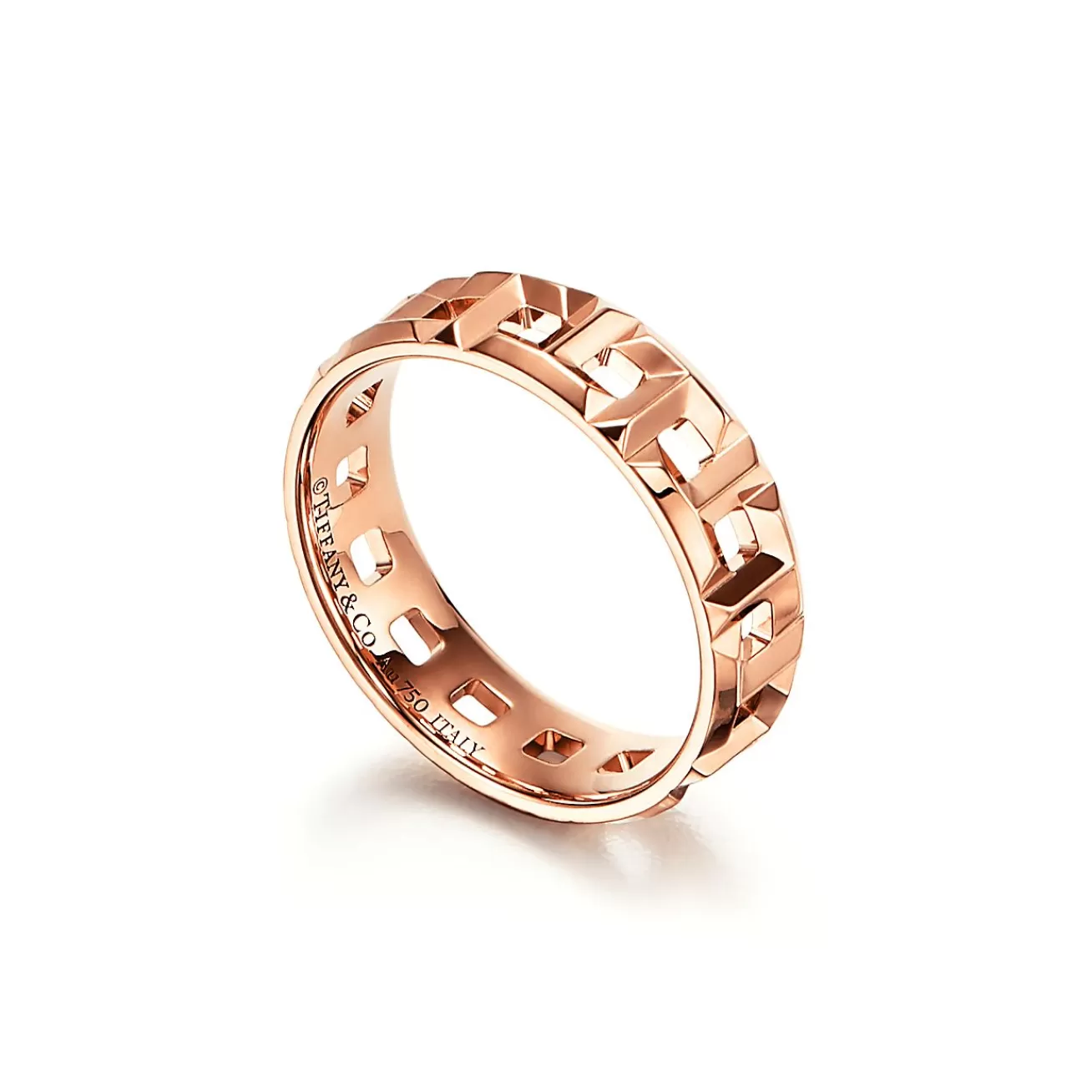 Tiffany & Co. Tiffany T True wide ring in 18k rose gold, 5.5 mm wide. | ^Women Rings | Men's Jewelry