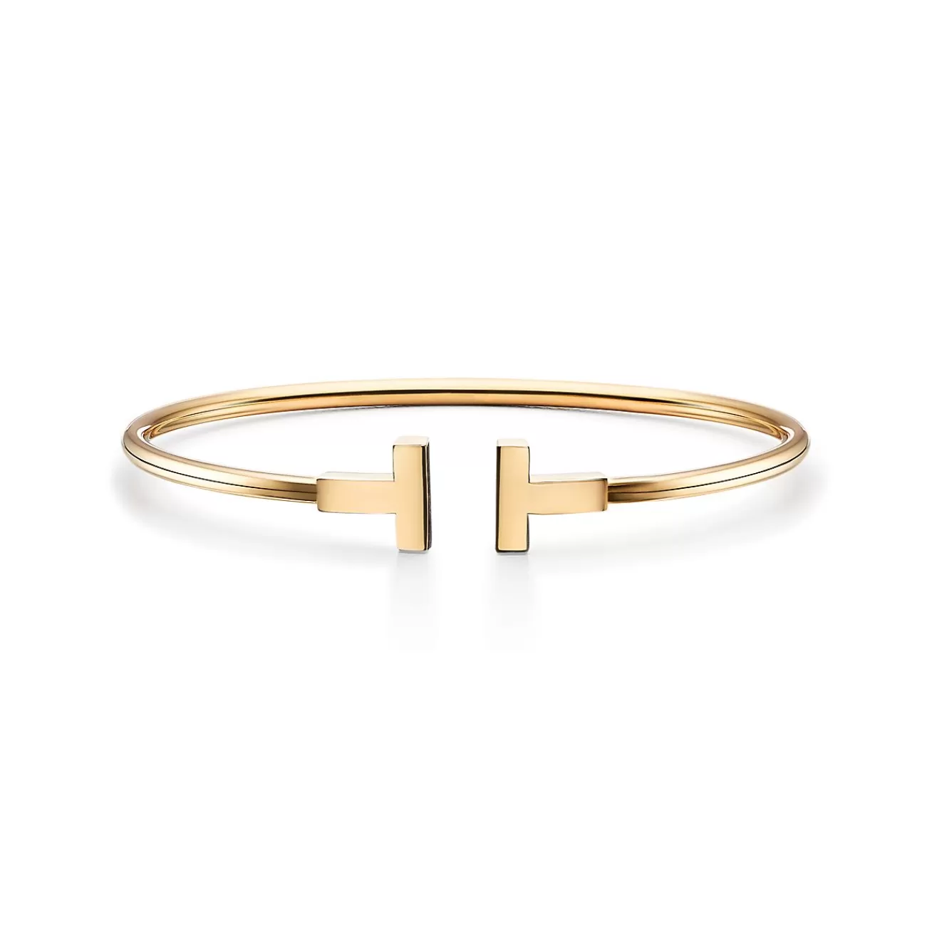 Tiffany & Co. Tiffany T wire bracelet in 18k gold, medium. | ^ Bracelets | Gifts for Her