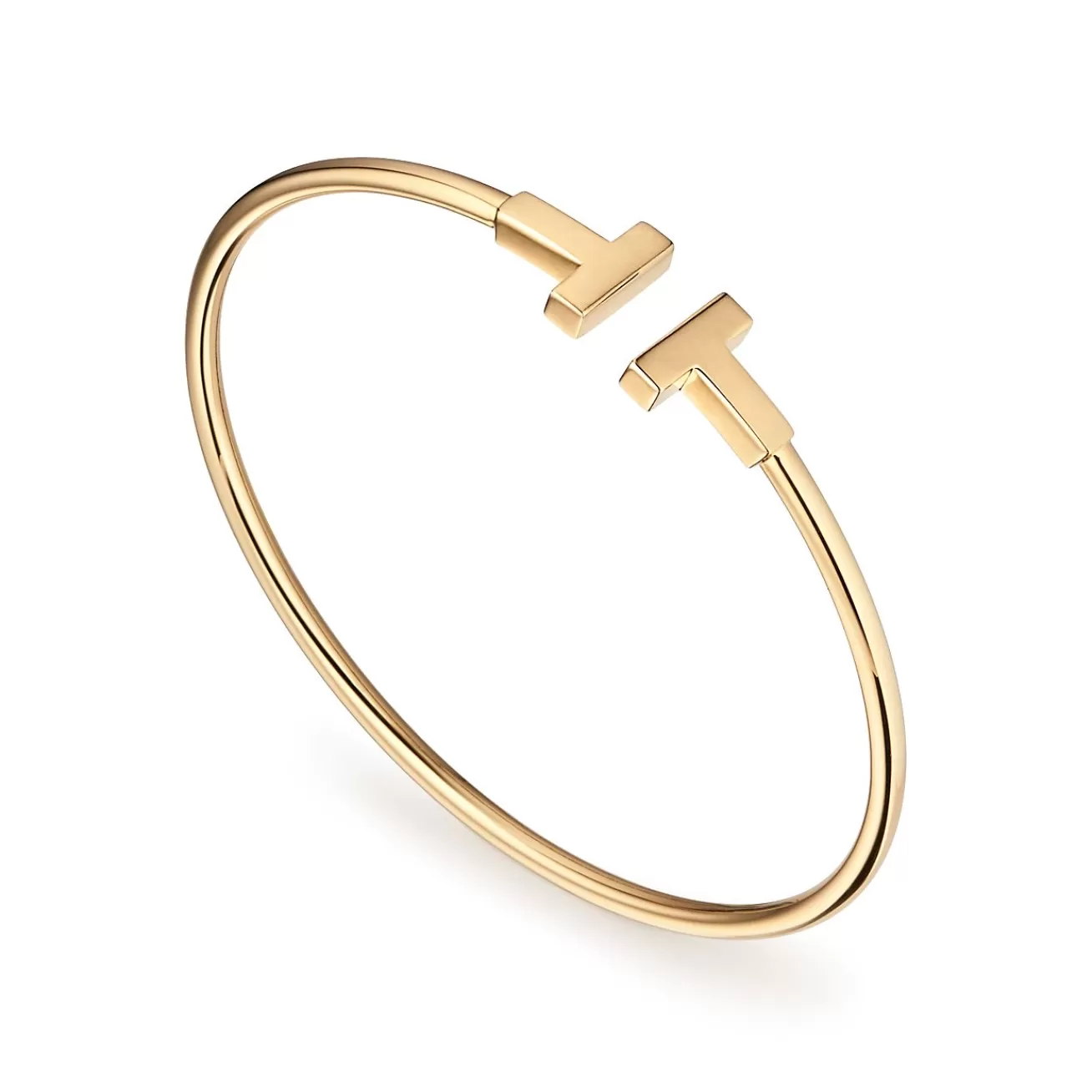 Tiffany & Co. Tiffany T wire bracelet in 18k gold, medium. | ^ Bracelets | Gifts for Her