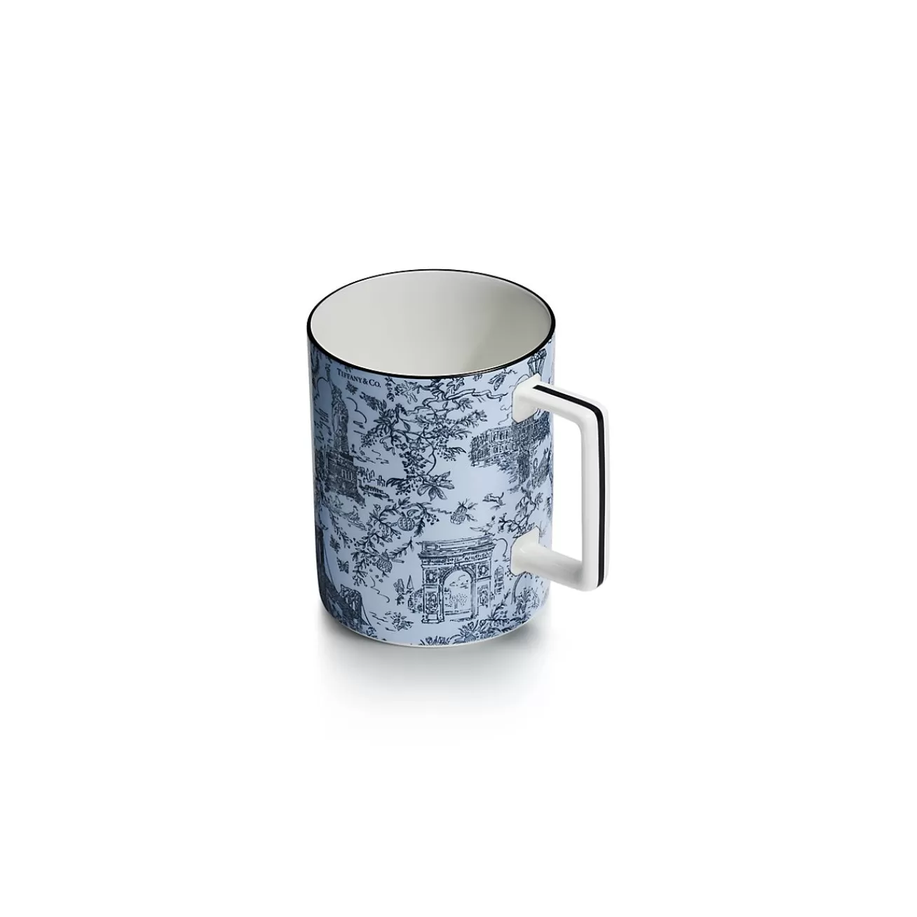 Tiffany & Co. Tiffany Toile Mug in Sapphire Bone China | ^ Business Gifts | Tableware